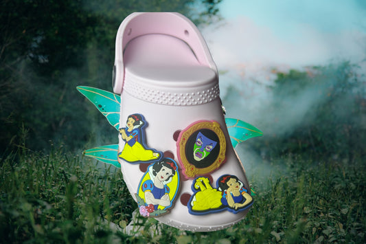 Snow White Shoe Charms Set - X4 Charms