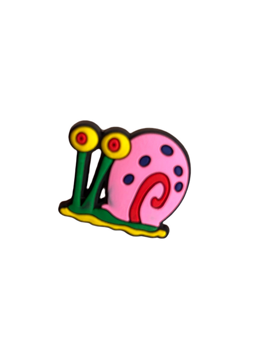 SpongeBob Gary Snail Shoe Charm - Snappiez Shoe Charms - Thousands Of Designs For Croc Shoes
