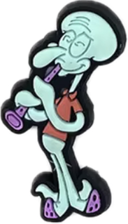 SpongeBob Squidward Shoe Charm - Snappiez Shoe Charms - Thousands Of Designs For Croc Shoes