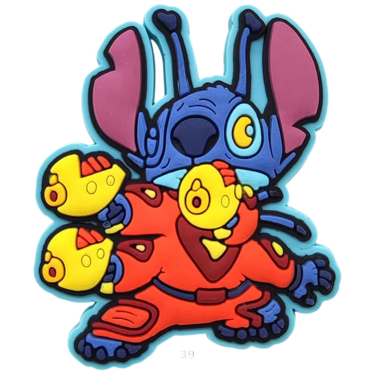 Stitch Action Shoe Charm