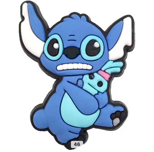 Stitch And Scrump Shoe Charm - Snappiez Shoe Charms - Thousands Of Designs For Croc Shoes