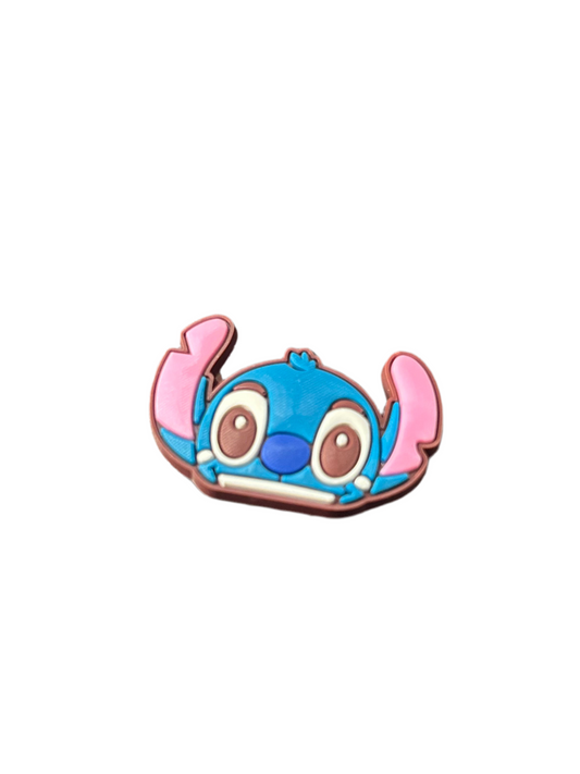 Stitch Face Shoe Charm - Snappiez Shoe Charms - Thousands Of Designs For Croc Shoes