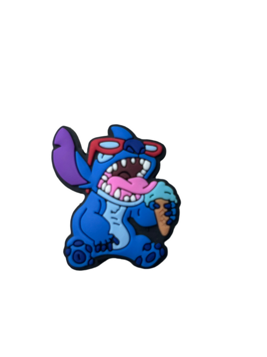 Stitch Ice Cream Shoe Charm