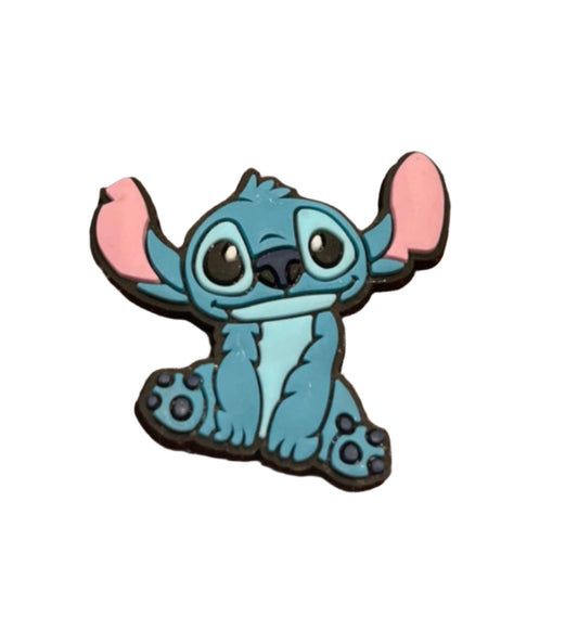 Stitch Sitting Shoe Charm - Snappiez Shoe Charms - Thousands Of Designs For Croc Shoes