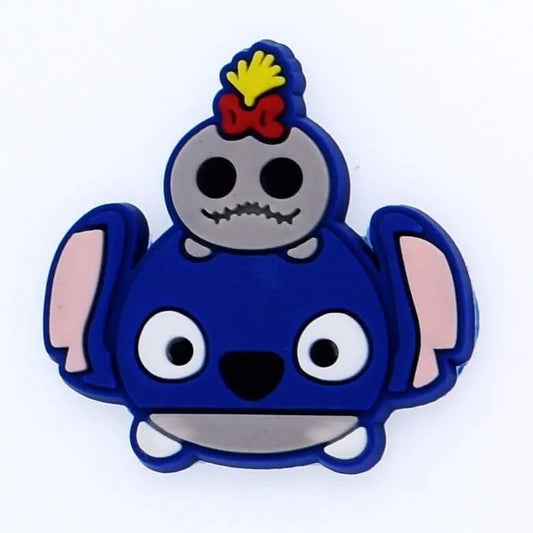 Tsum Tsum Stitch & Scrump shoe charm - Snappiez Shoe Charms - Thousands Of Designs For Croc Shoes