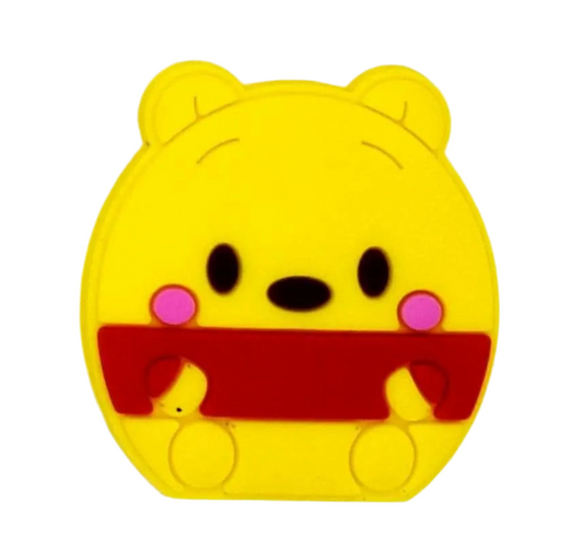 Winnie The Pooh Cutie Shoe Charm - Snappiez Shoe Charms - Thousands Of Designs For Croc Shoes