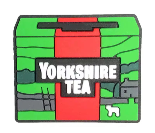Yourkshire Tea Shoe Charm - Snappiez Shoe Charms - Thousands Of Designs For Croc Shoes