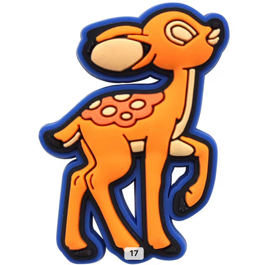 Bambi Deer Shoe Charm - Snappiez Shoe Charms - Thousands Of Designs For Croc Shoes