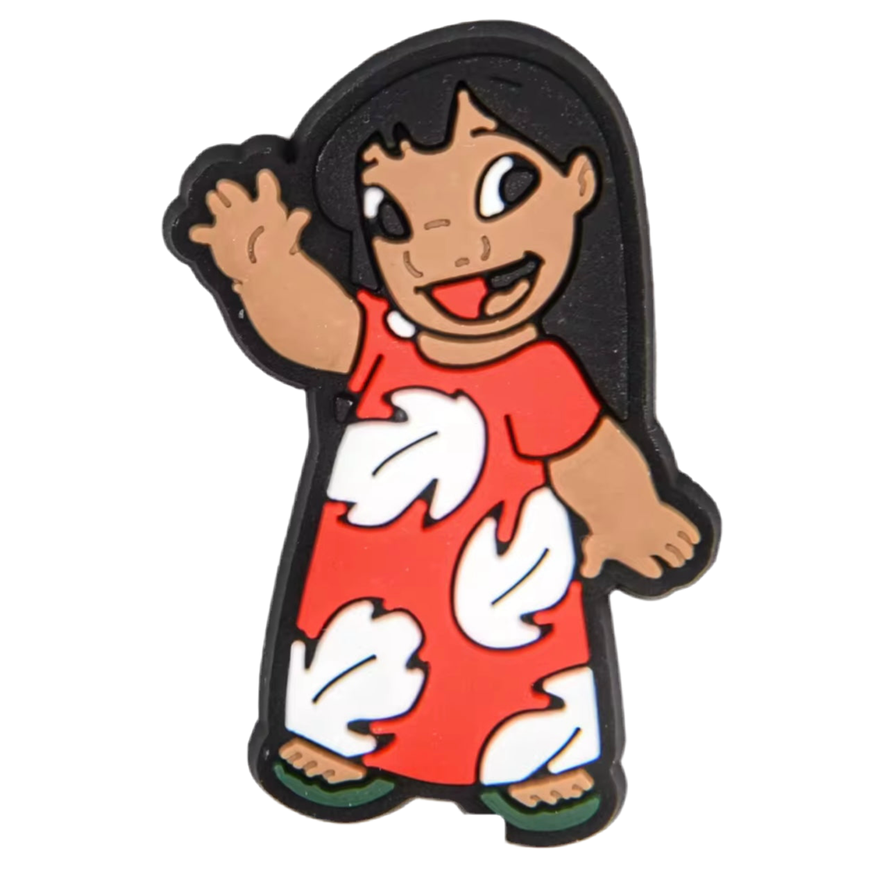 LILO From LILO & Stitch Shoe Charm - Snappiez Shoe Charms - Thousands Of Designs For Croc Shoes
